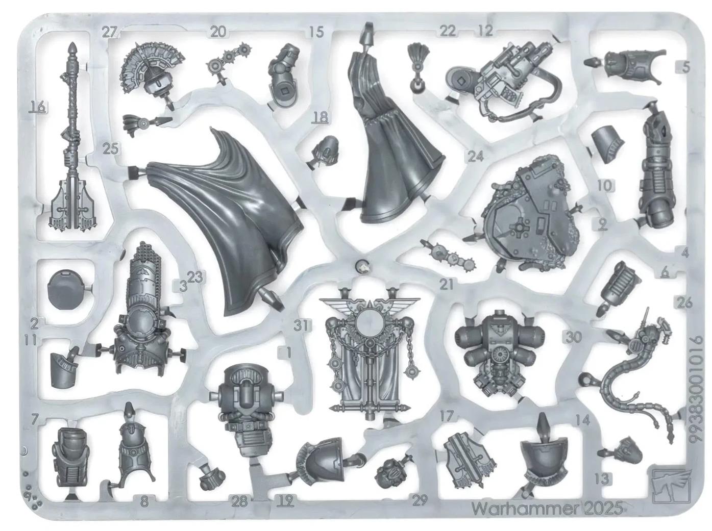Warhammer 30k HORUS HERESY Saturnine Centurion in MKII power armour
