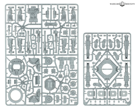 Warhammer 30k HORUS HERESY Saturnine Araknae Quad Accelerator Platform