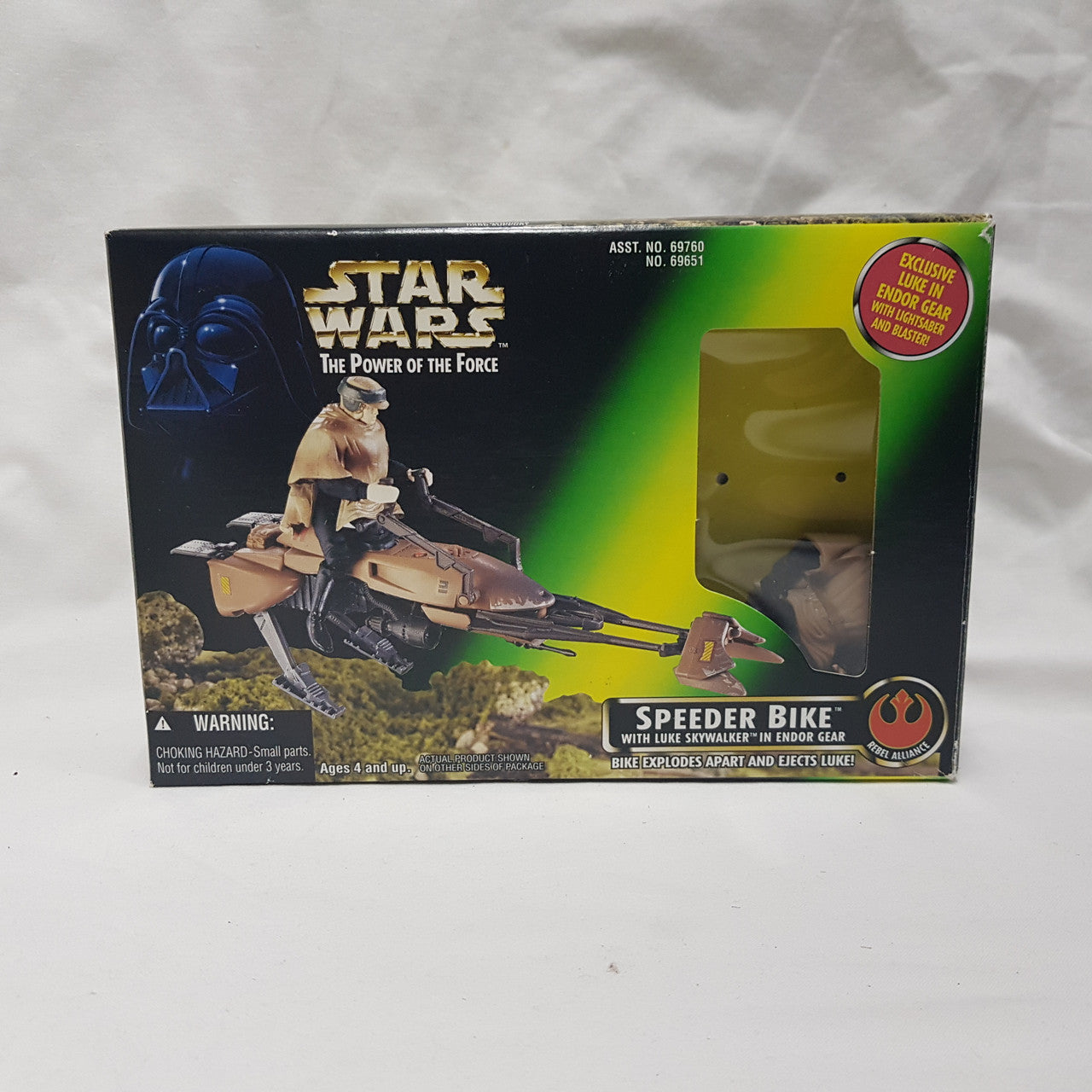 Star Wars the Power of the Force PotF Speeder Bike with Luke Skywalker