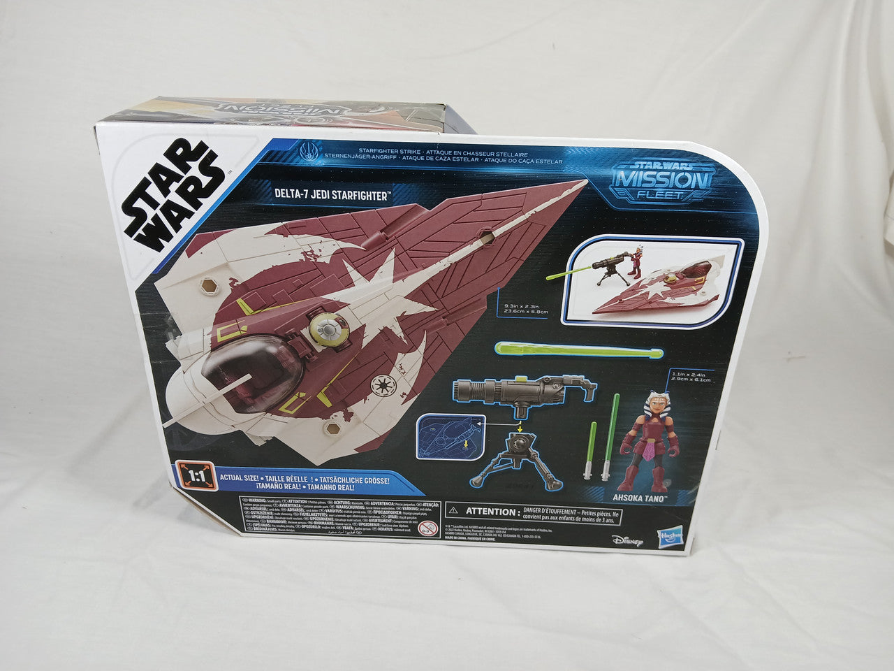 Star Wars misson Fleet Delta-7 Jedi Fighter