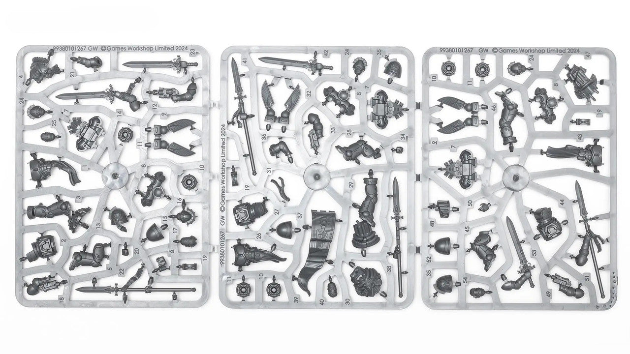 Warhammer 40000 Space Marine Blood Angels Sanguinary Guard X3 new on sprue