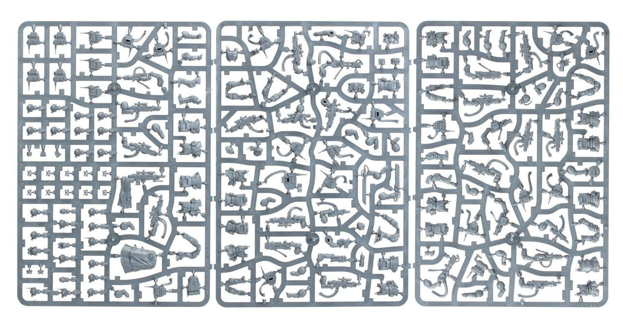 Warhammer 40000 Astra Militarum Kasrkin X10 new on sprue