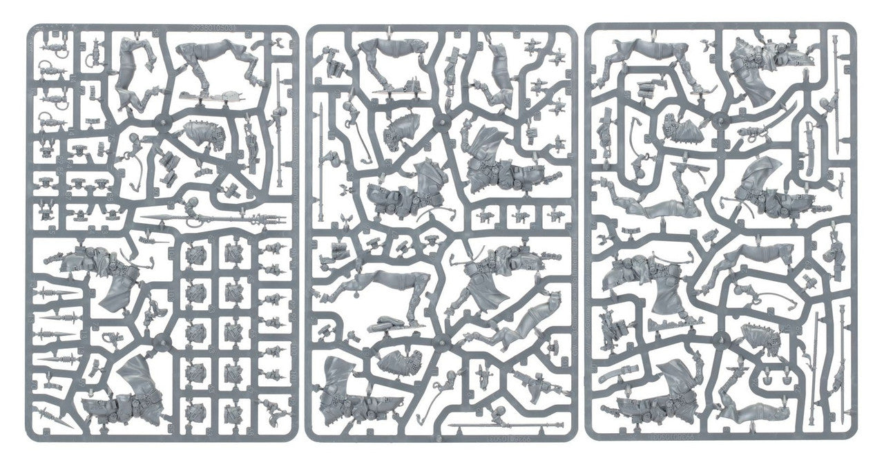 Warhammer 40000 Astra Militarum Attilan Rough Riders X5 new on sprue