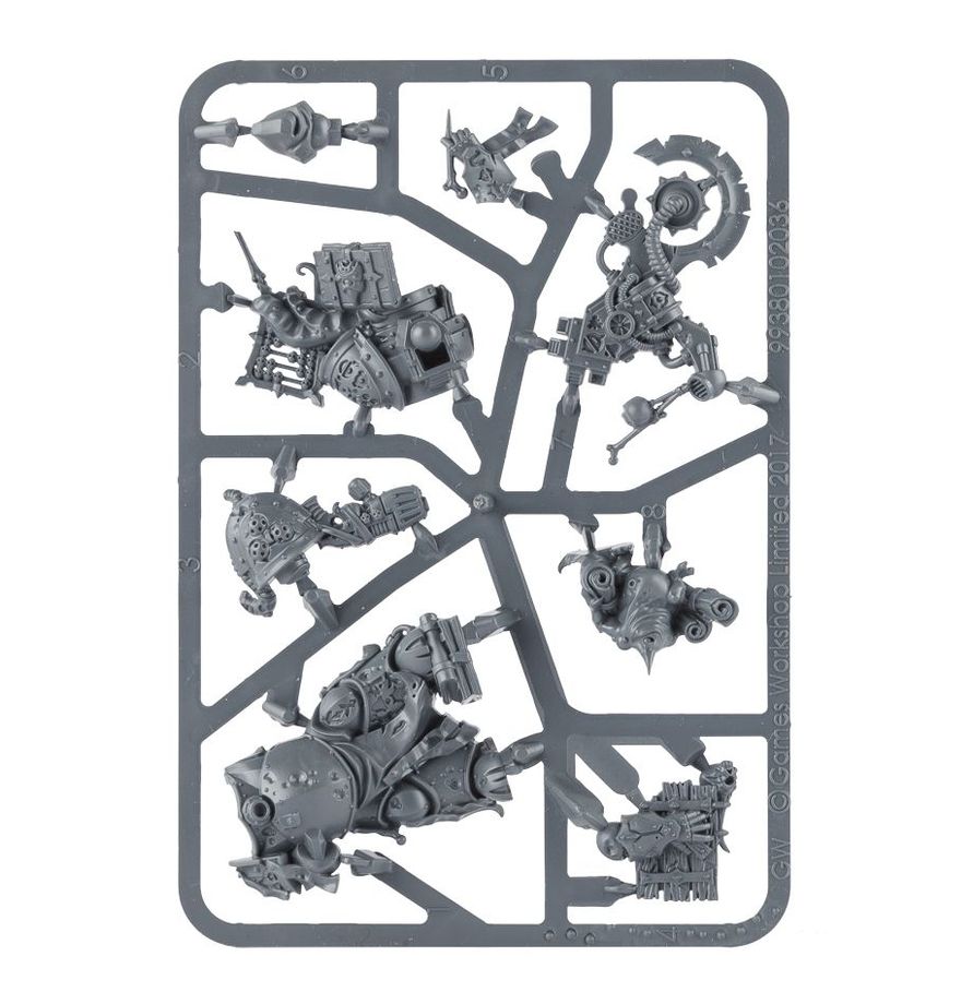 Warhammer 40000 Death Guard Tallyman New on Sprue