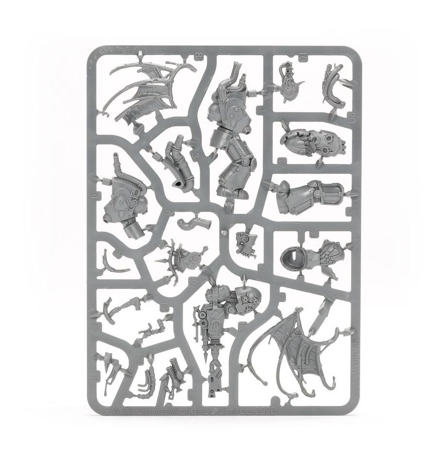Warhammer 40000 Death Guard Lord of Virulence New on Sprue