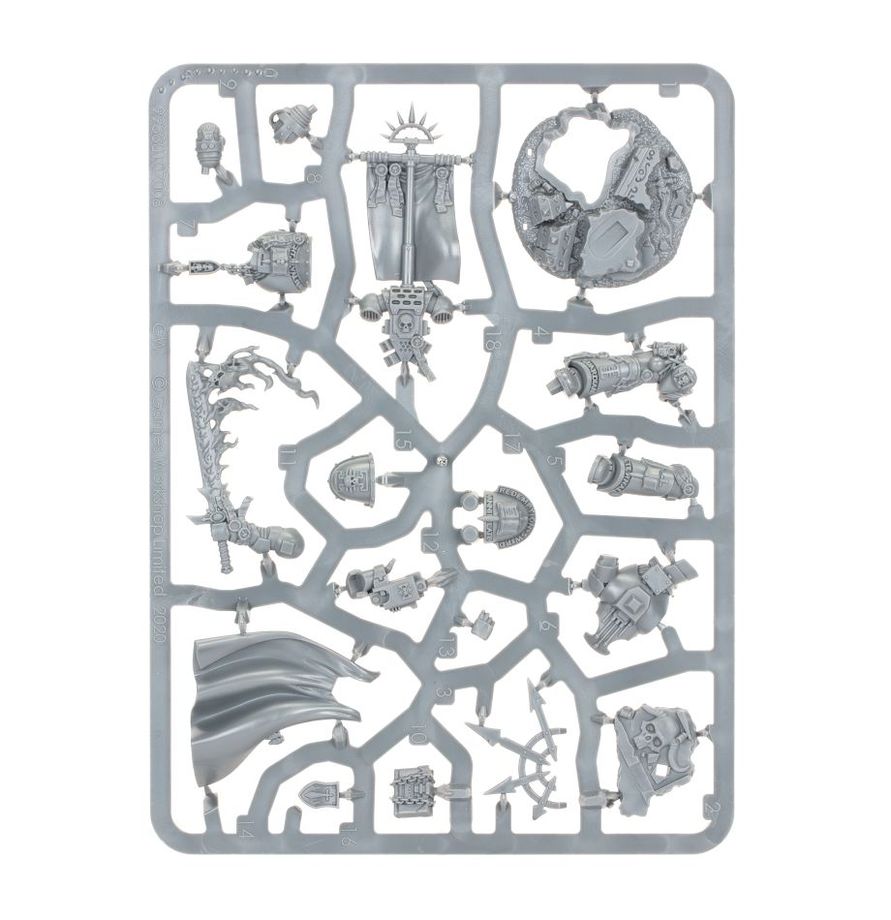 Warhammer 40000 Grey Knights Castellan Crowe new on sprue