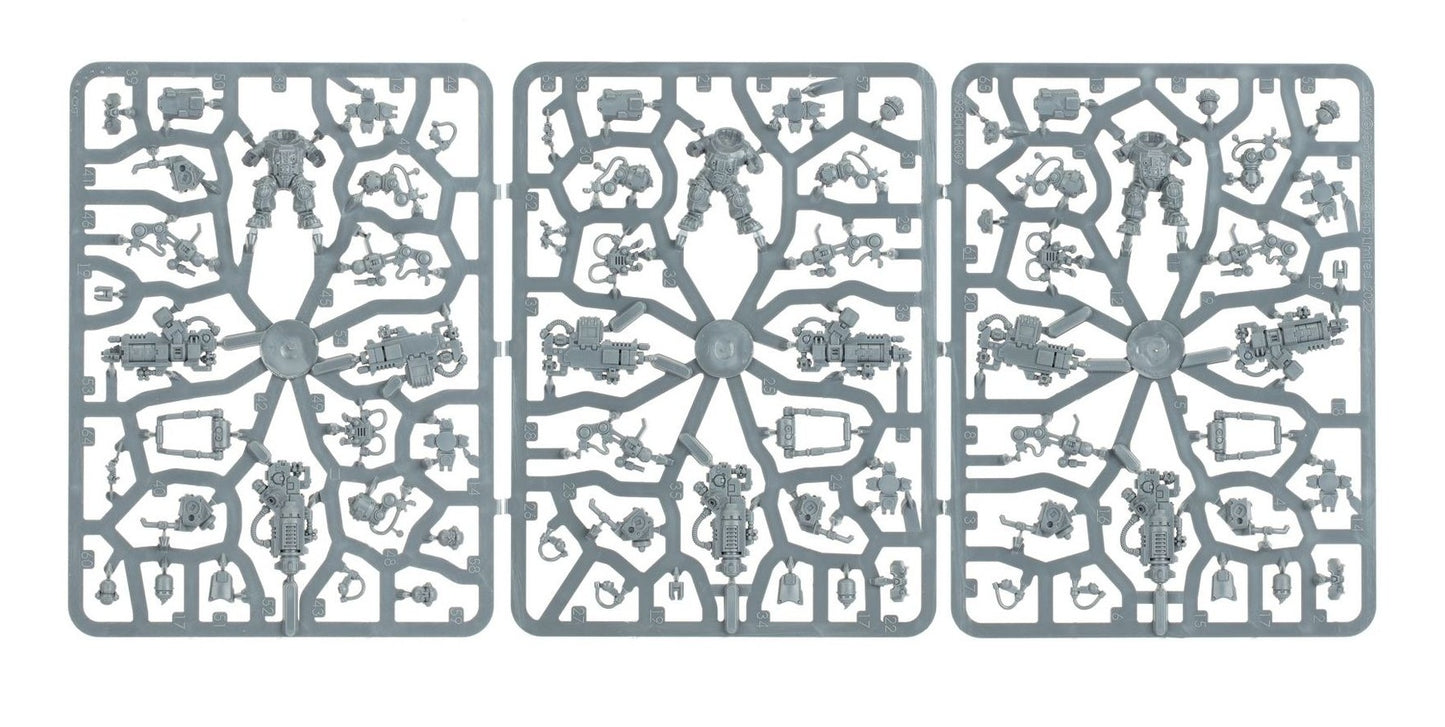 Warhammer 40000 Leagues of Votann Brôkhyr Thunderkyn X3 new on sprue