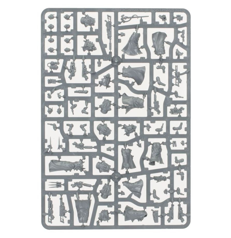 Necromunda Delaque Gang Members X5 new on sprue