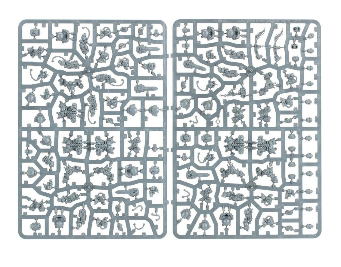 Warhammer 40000 Leagues of Votann Einhyr Hearthguard X5 new on sprue
