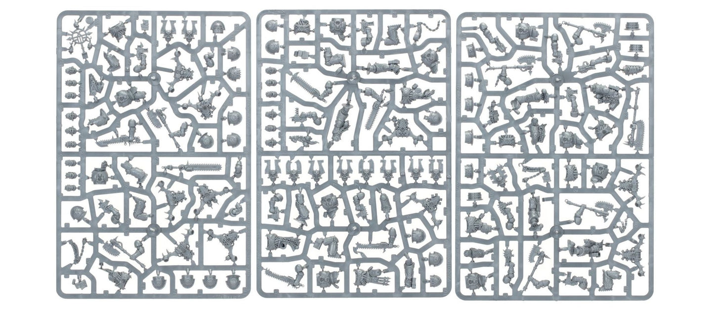 Warhammer 40000 Chaos Marines Khorne Berzerkers X10 new on sprue