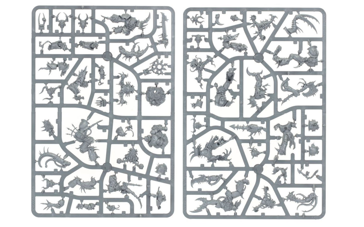 Warhammer 40000 Chaos Marines Possessed X5 new on sprue