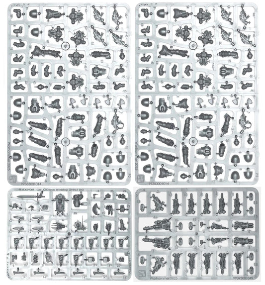 Warhammer 30k HORUS HERESY MKII Veteran Squad with Disintegrator Weapons