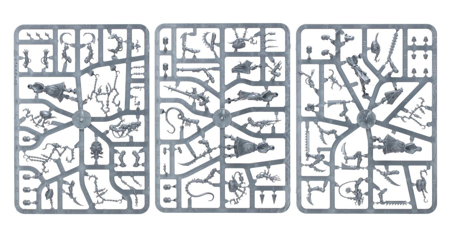 Warhammer 40000 Drukhari Wracks X10 new on sprue