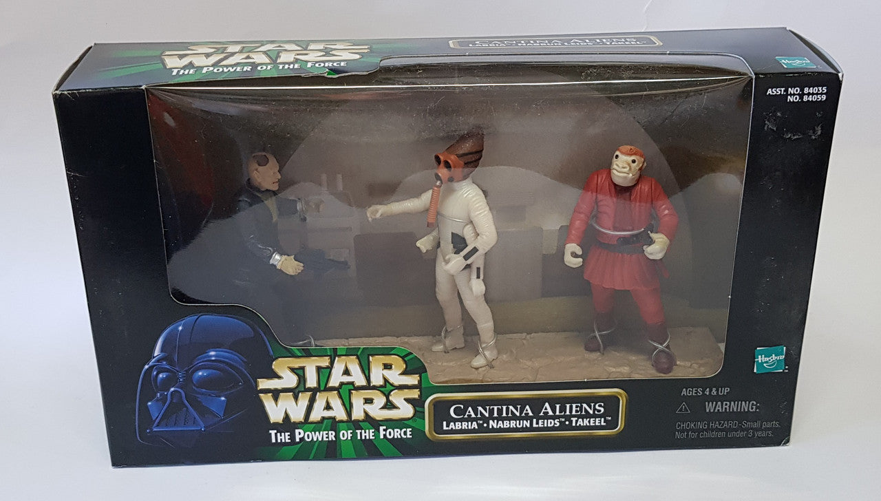 Star Wars the Power of the Force PotF Cantina Aliens 1998