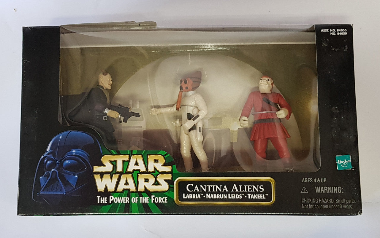 Star Wars the Power of the Force PotF Cantina Aliens 1998