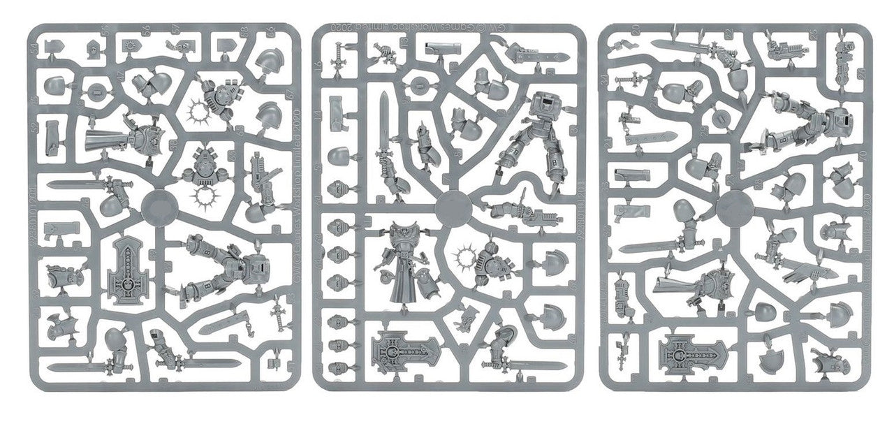 Warhammer 40000 Space Marine Primaris Bladeguard Veterans X3 new on sprue