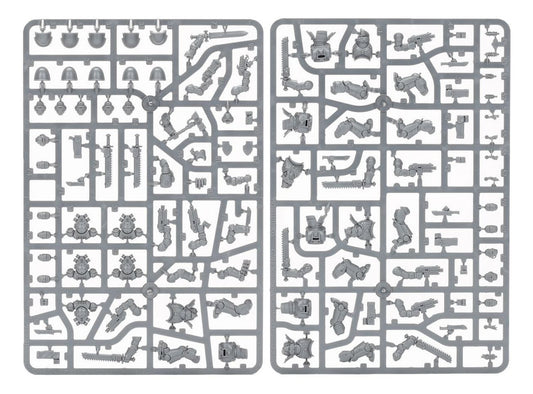 Warhammer 40000 Space Marines Primaris Assault Intercessors X5 New on Sprue