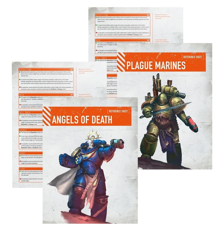 warhammer 40000 kill team Starter box contents NO MODELS