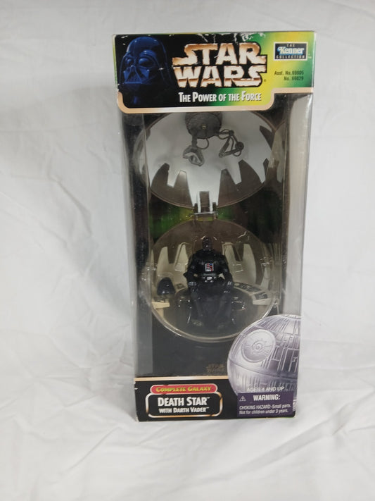 star wars the power of the force Death Star with darth vadar POTF