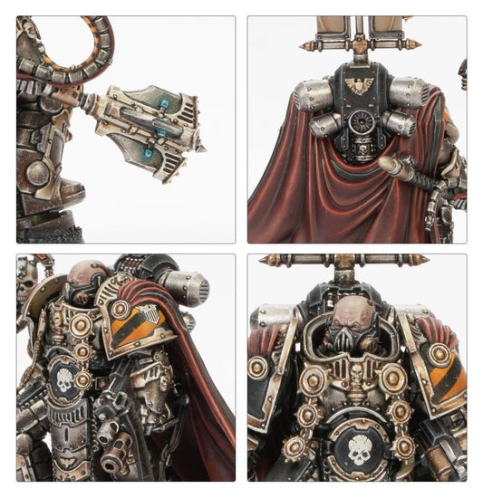 Warhammer 30k HORUS HERESY Saturnine Centurion in MKII power armour