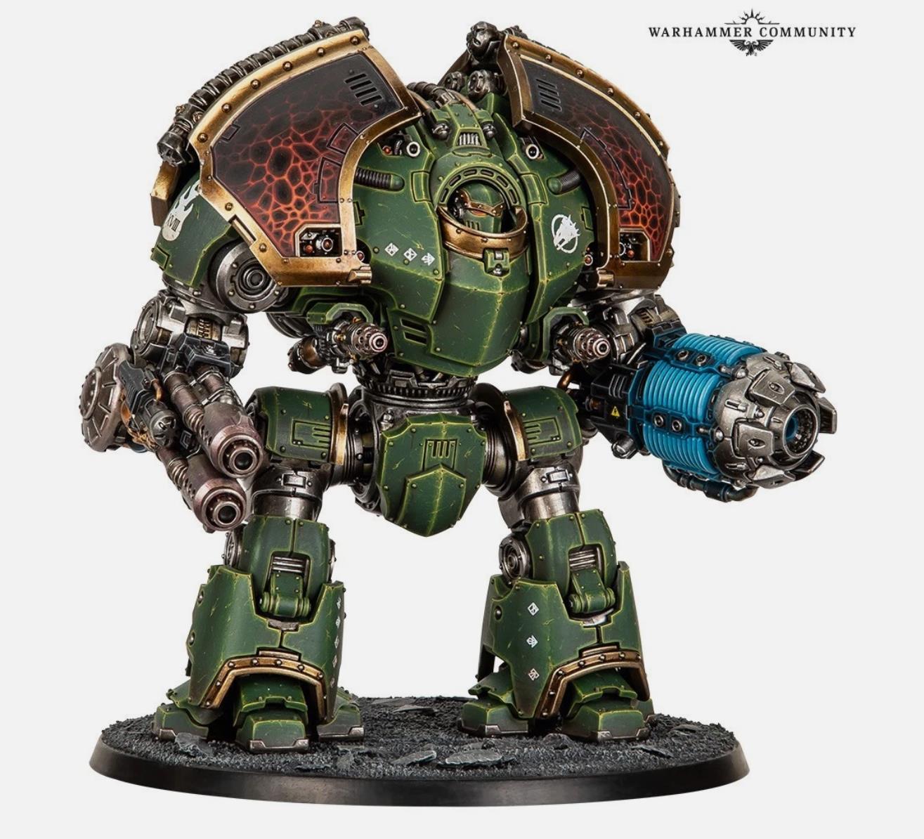 Warhammer 30k HORUS HERESY Saturnine Dreadnought
