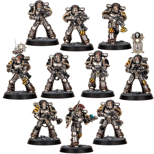Warhammer 30k HORUS HERESY Saturnine Legionaries in MKII power armour