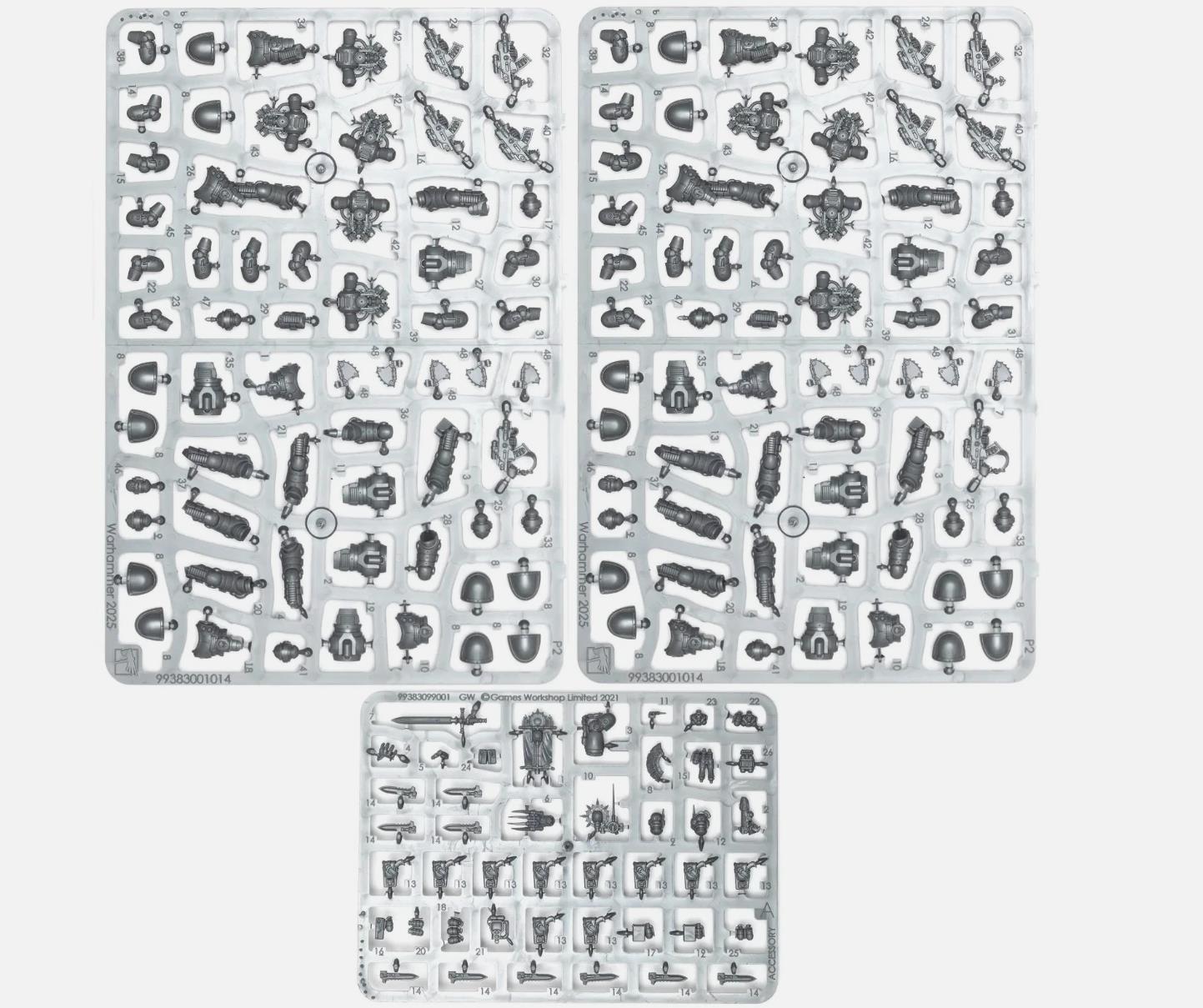 Warhammer 30k HORUS HERESY Saturnine Legionaries in MKII power armour