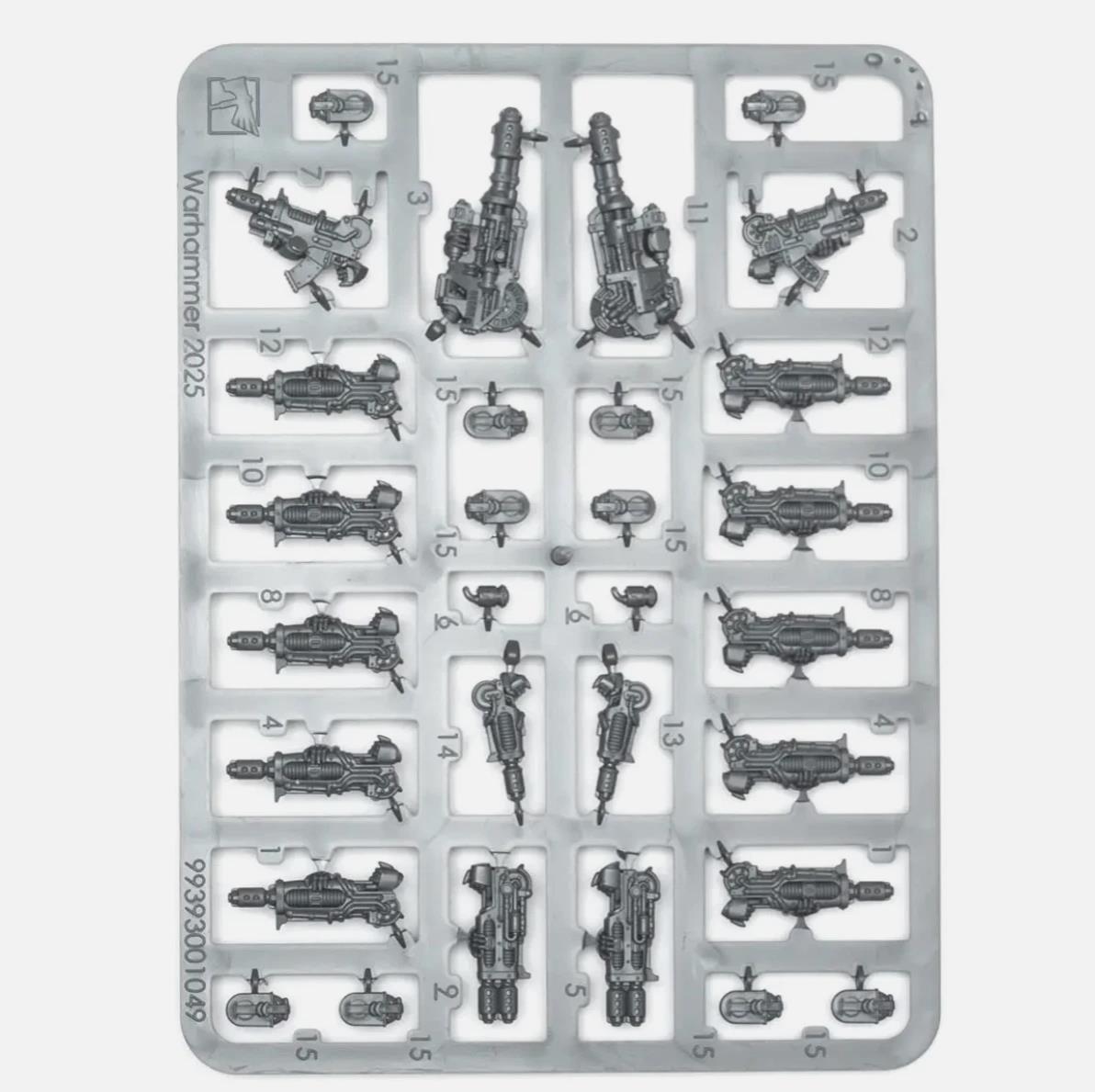 Warhammer 30k HORUS HERESY Saturnine Upgrade Set - Legion Disintegrator weapons