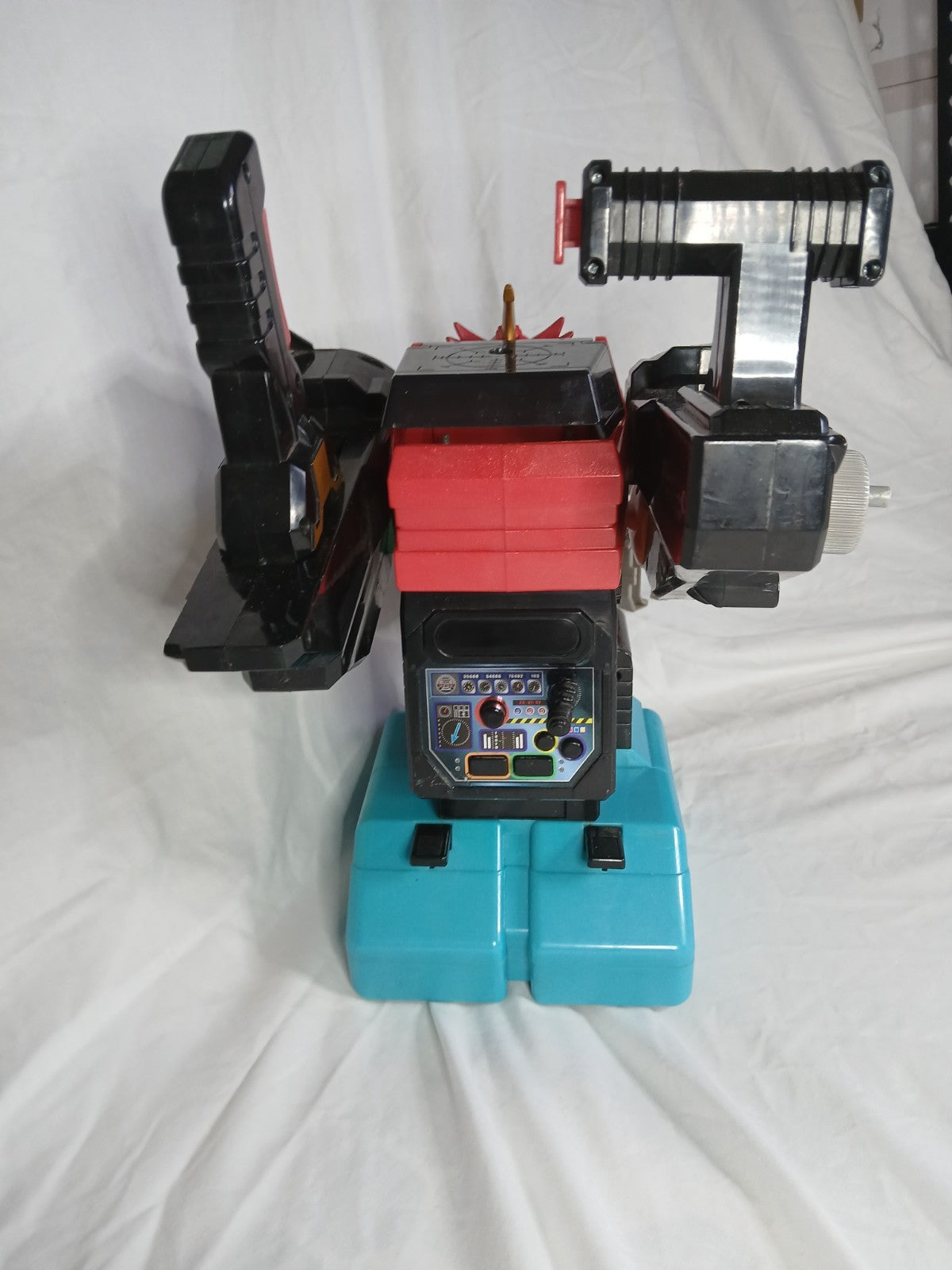 Bandai 2002 Large 12" Power Rangers Wild Force ISIS Command Megazord incomplete