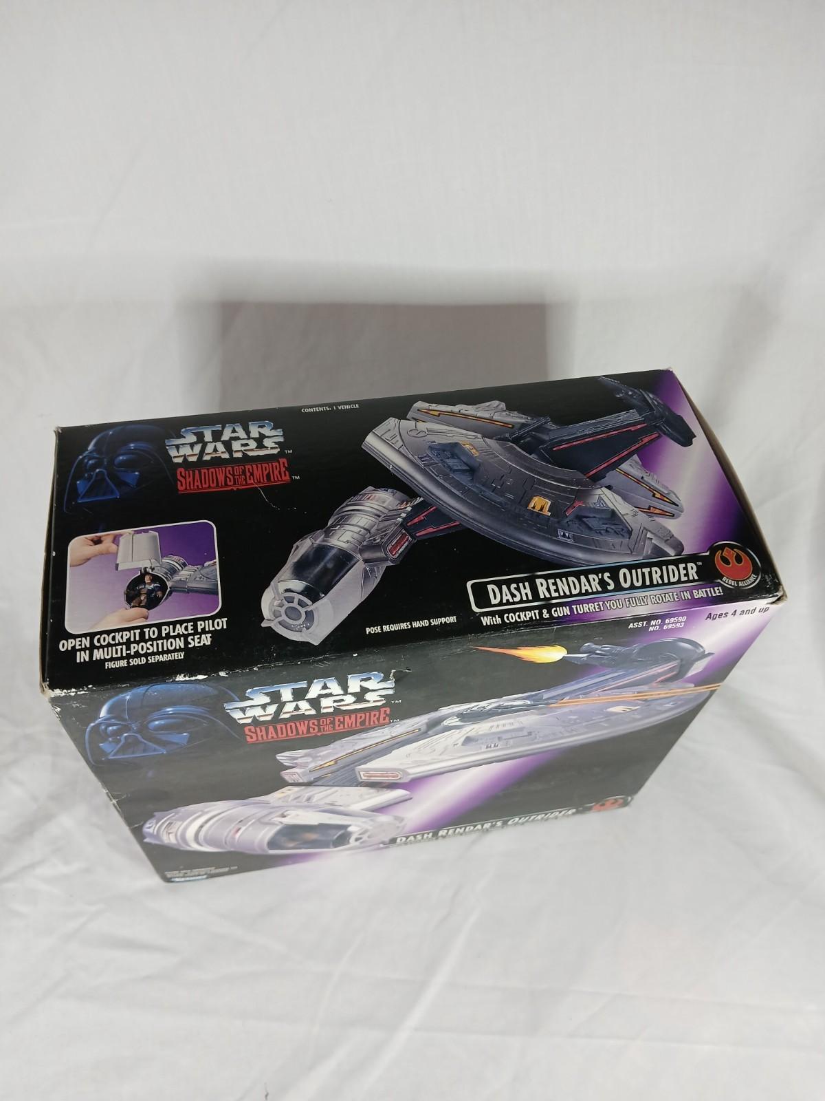Star Wars Shadows of the Empire sote Dash Rendar's Outrider Kenner unopened 03