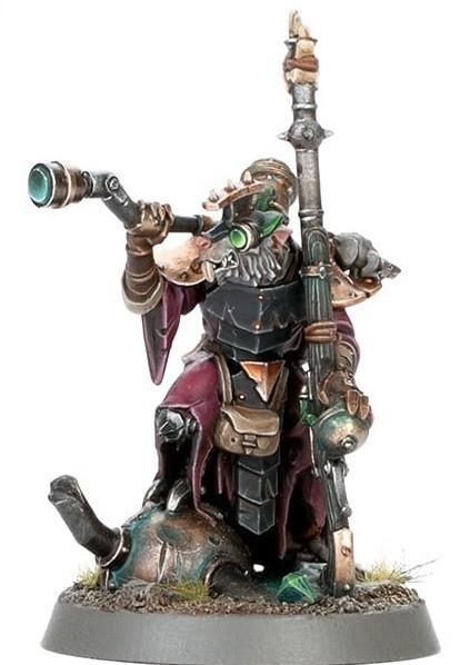 Warhammer Age of Sigmar Skaven Grey Seer and Warlock Engineer NOS