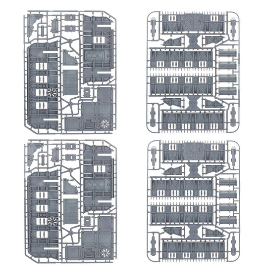 Warhammer 40000 Ultimate Starter Set Battlefield terrain