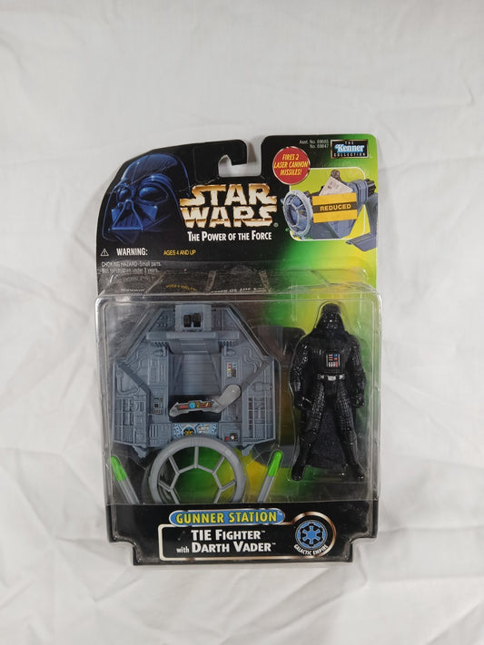 star wars the power of the force gunner station tie fighter dather vadar POTF
