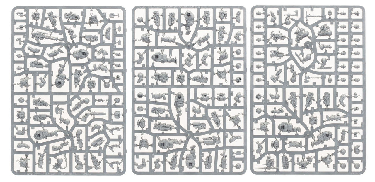 Warhammer 40000 Leagues of Votann Hearthkyn Warriors X10 new on sprue