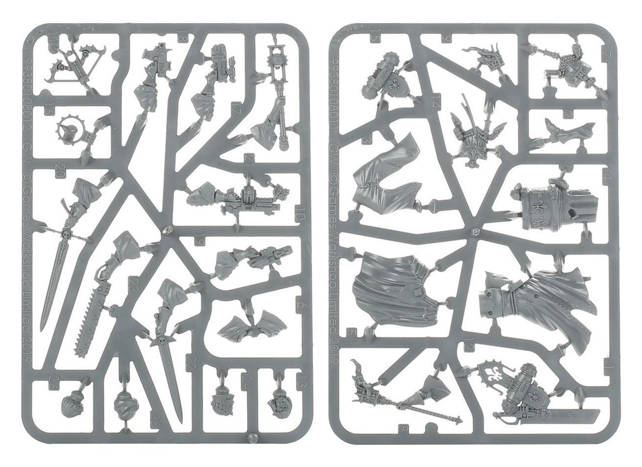Warhammer 40000 Adepta Sororitas Canoness new on sprue