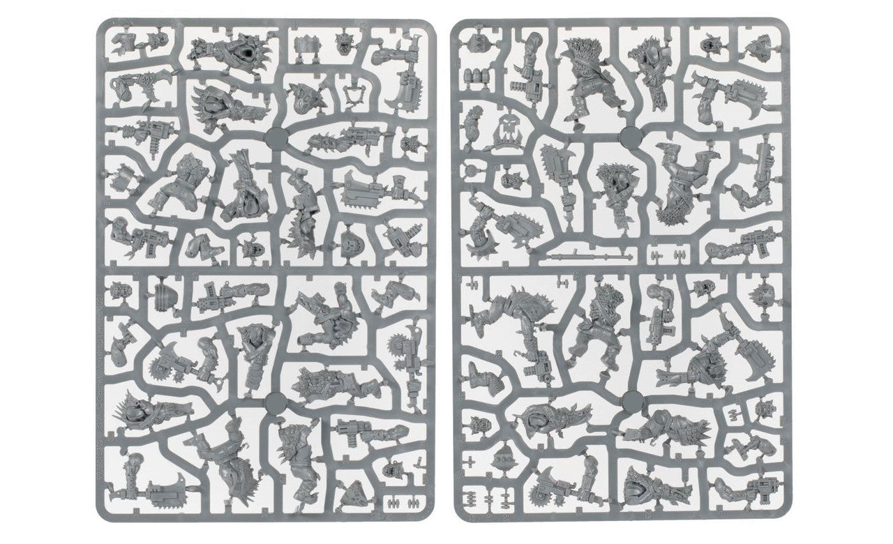 Warhammer 40000 Orks Beast Snagga Boyz X10 new on sprue