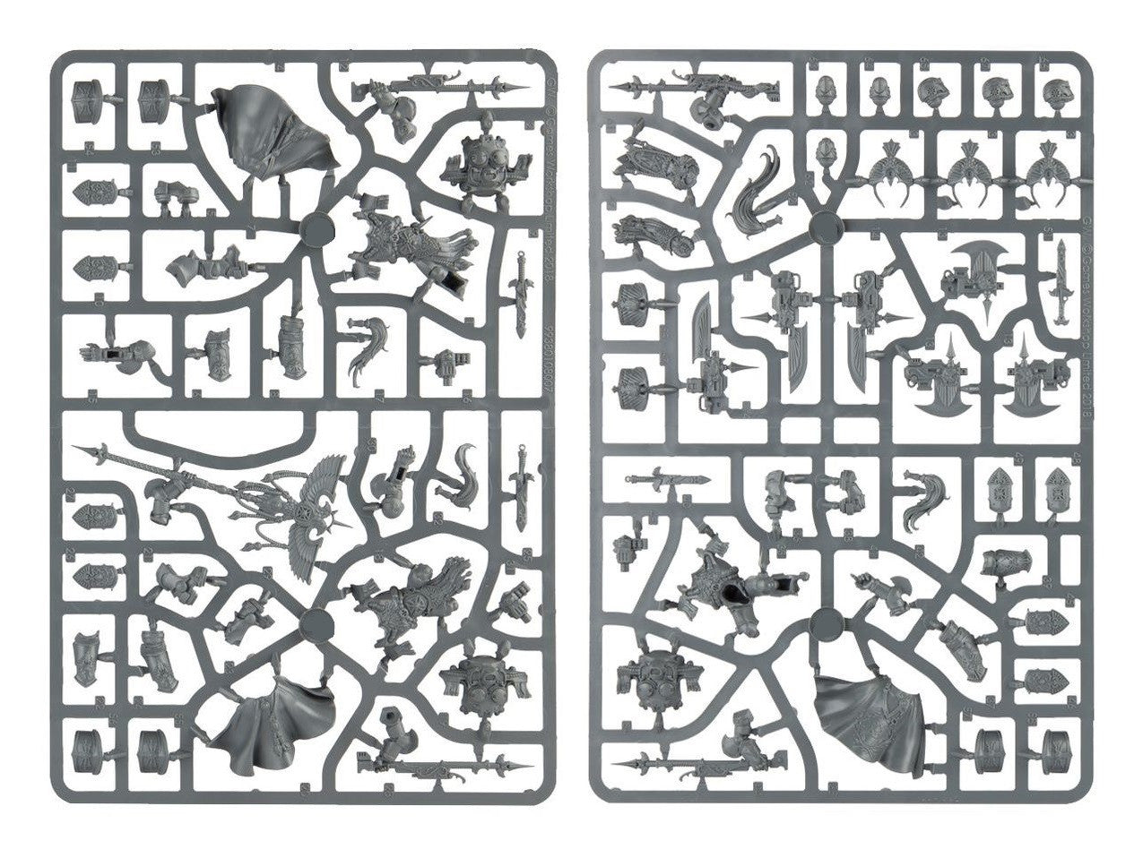 Warhammer 40000 Adeptus Custodes Allarus Custodians  X3 new on sprue