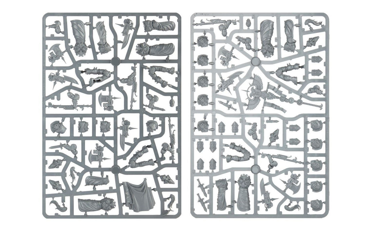 Warhammer 40000 Adeptus Custodes Custodian Wardens X5 new on sprue