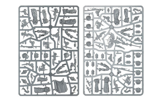 Warhammer 40000 Adeptus Custodes Custodian Wardens X5 new on sprue