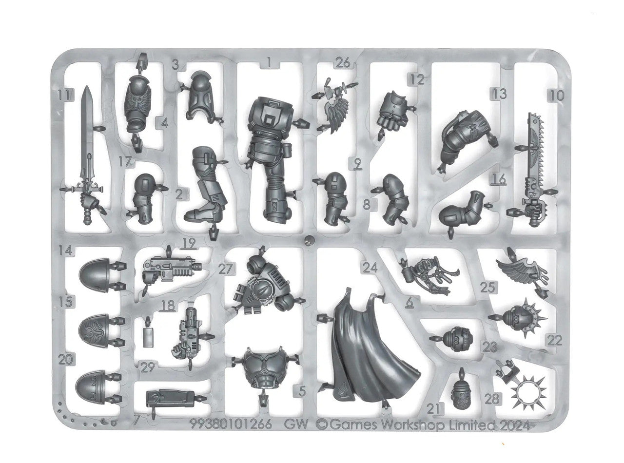 Warhammer 40000 Space Marines Blood Angels Primaris Captain New on Sprue