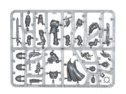 Warhammer 40000 Space Marines Blood Angels Primaris Captain New on Sprue