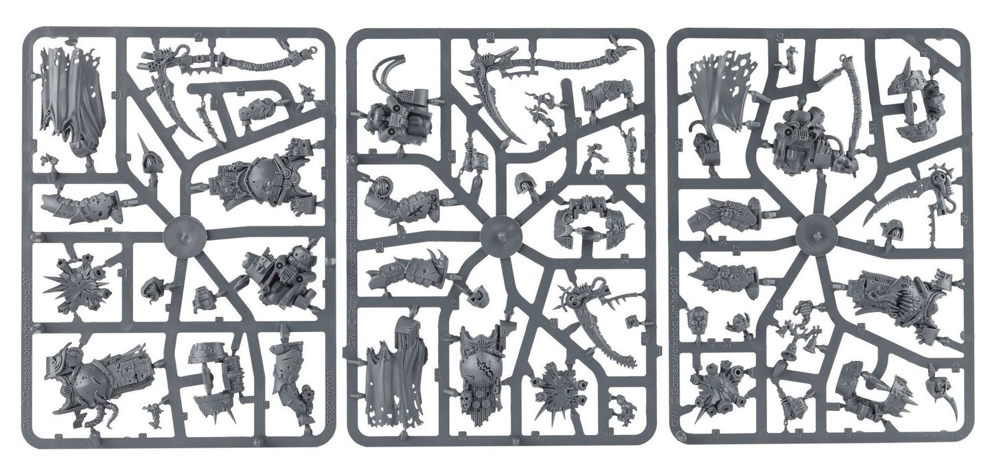 Warhammer 40000 Death Guard Deathshroud Terminators X3 New on Sprue