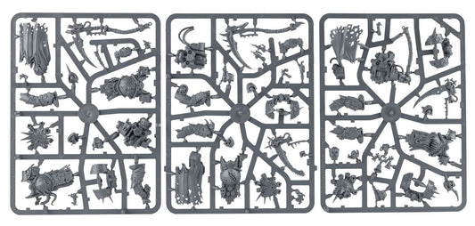 Warhammer 40000 Death Guard Deathshroud Terminators X3 New on Sprue