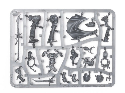 Warhammer 40000 Chaos Marines Emperors Children Lord Exultant new on sprue