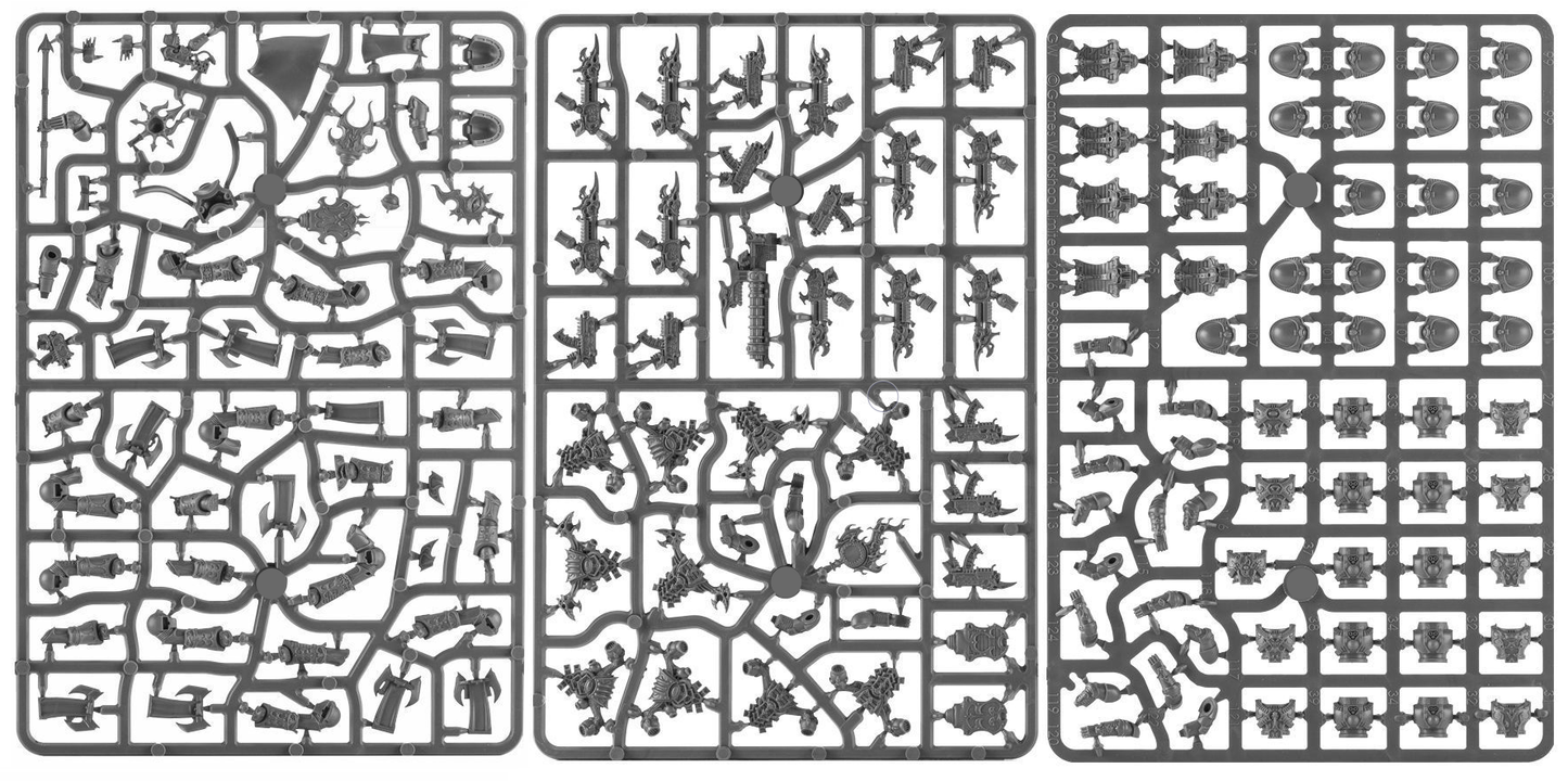 Warhammer 40000 Chaos Thousand Sons Rubric Marines X10 new on sprue