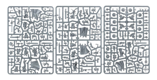 Warhammer 40000 Space Marine Black Templar Sword Brethren X5 new on sprue